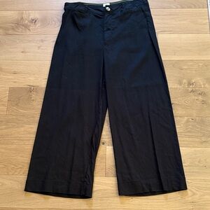 Maeve Black Linen blend Trousers
